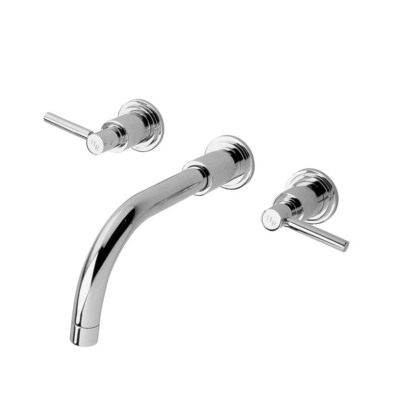 Hudson Reed Tec Lever Wall Mounted Basin Mixer - Chrome