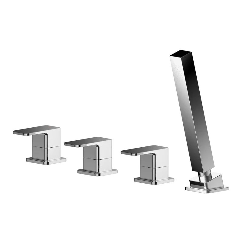 Cape 4 Hole Bath Shower Mixer