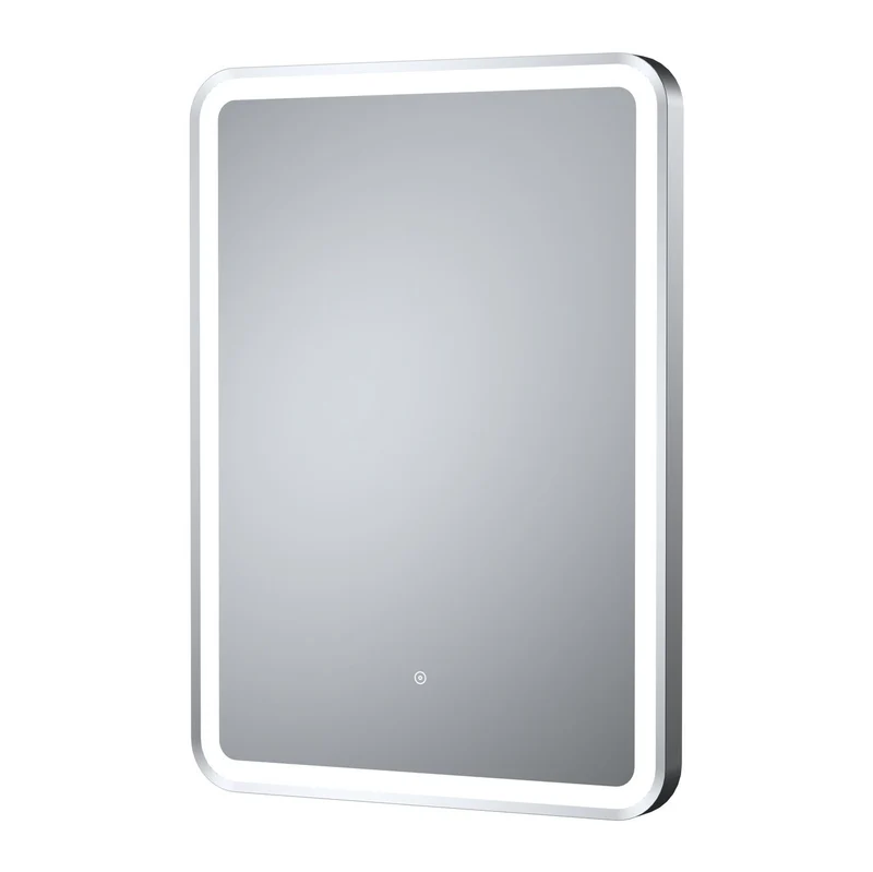 Hudson Reed Hydrus Chrome Framed LED Touch Sensor Mirror With De-Mister - 700 x 500mm