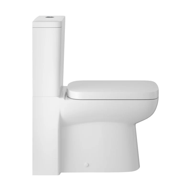 Hudson Reed Arlo Close Coupled Flush To Wall Toilet & Soft Close Seat