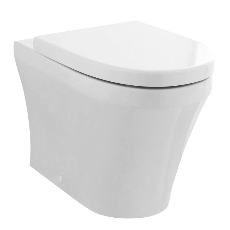 Hudson Reed Luna Back To Wall Toilet & Soft Close Seat