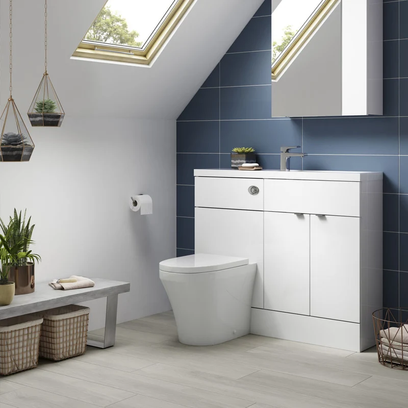 Hudson Reed Luna Back To Wall Toilet & Soft Close Seat