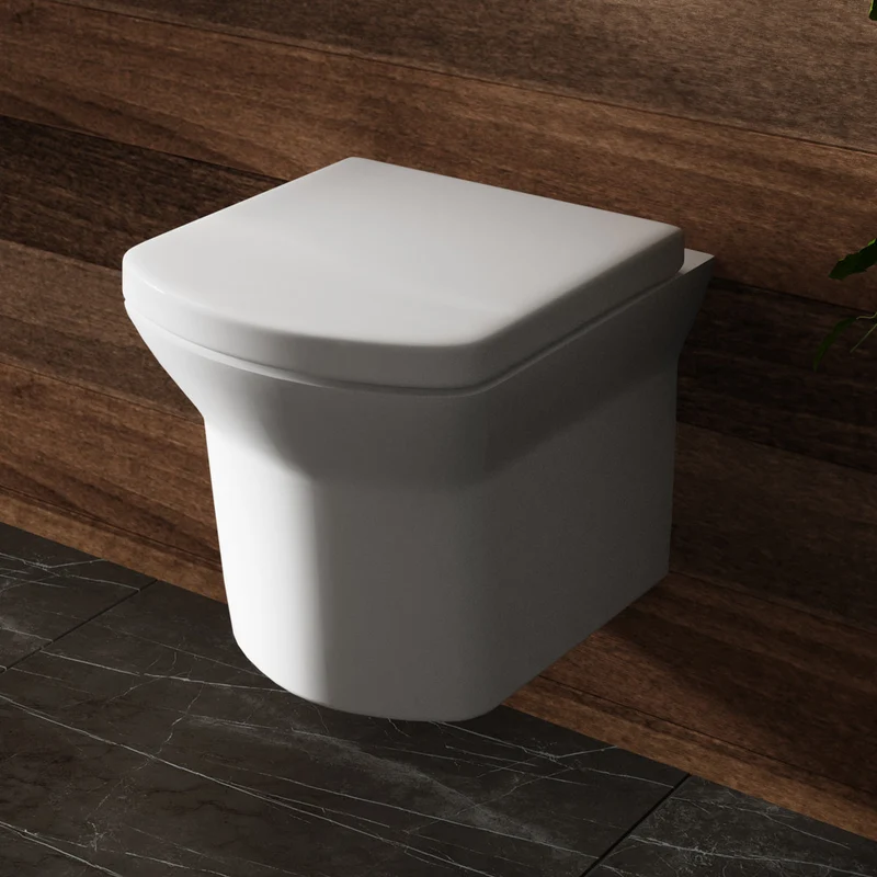 Hudson Reed Maya Wall Hung Toilet & Soft Close Seat
