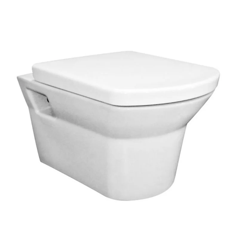 Hudson Reed Maya Wall Hung Toilet & Soft Close Seat