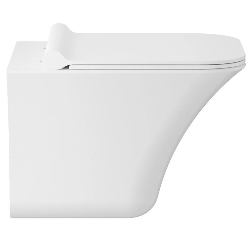 Hudson Reed Grace Rimless Wall Hung Toilet & Soft Close Seat
