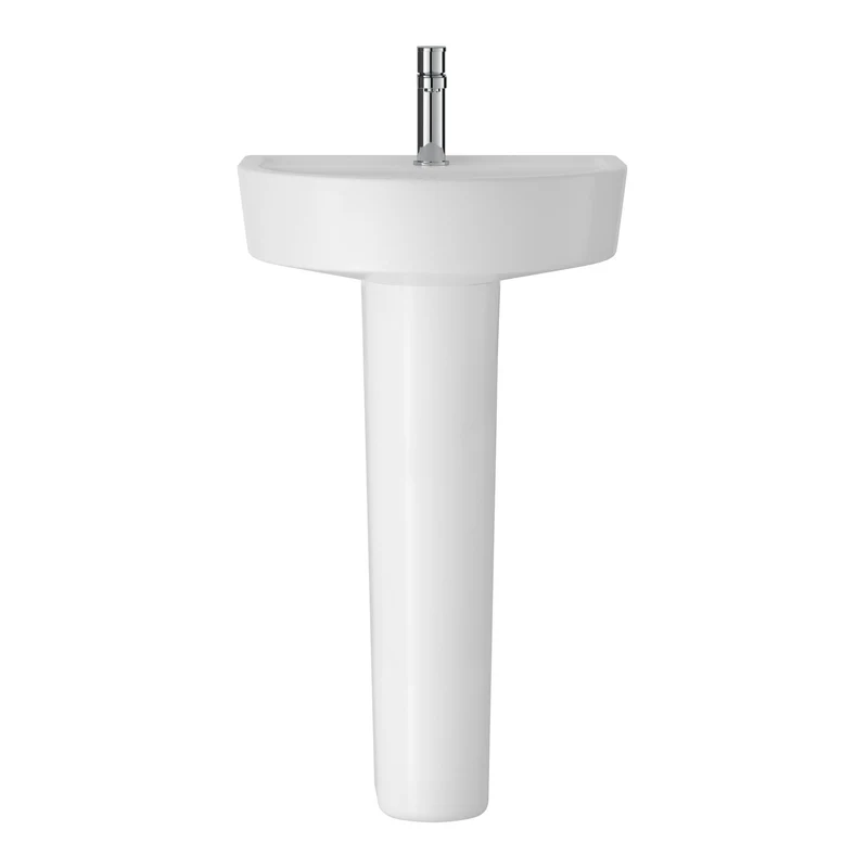 Hudson Reed Luna 420mm Basin & Full Pedestal