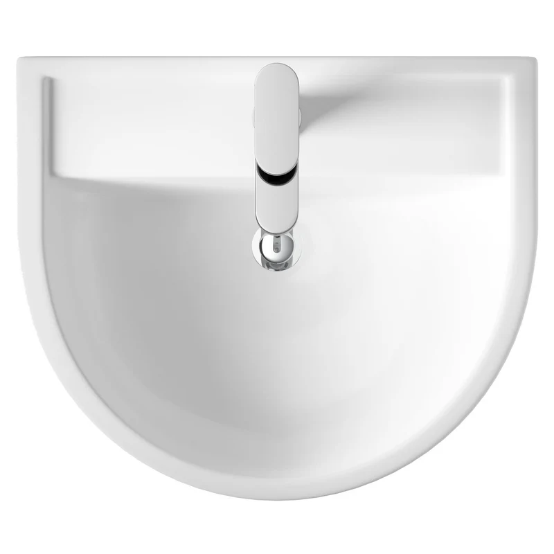 Hudson Reed Luna 420mm Basin & Full Pedestal