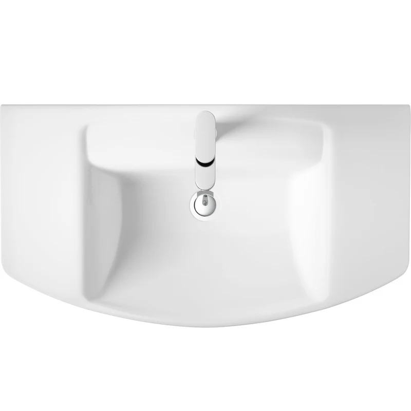 Hudson Reed Maya 550mm Basin & Full Pedestal