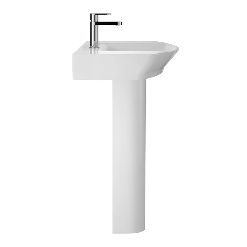 Hudson Reed Maya 550mm Basin & Full Pedestal
