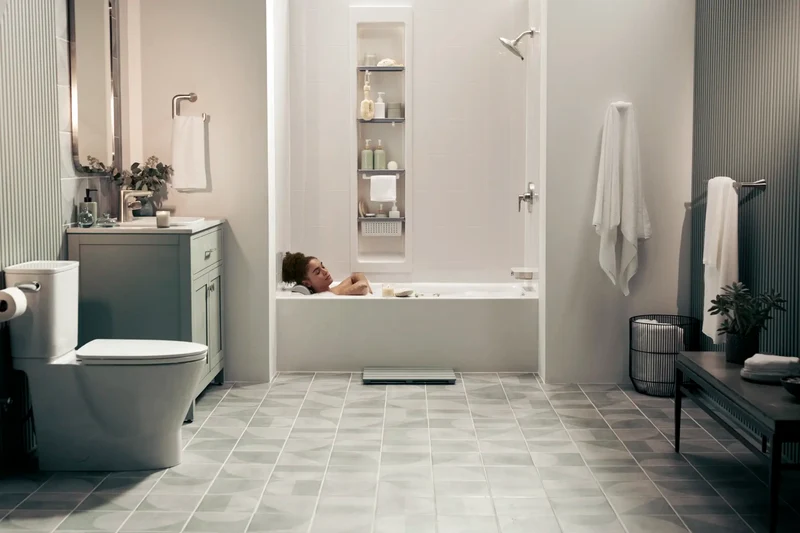 Aspirations - étagère murale adaptable de 15 x 65 pouces
