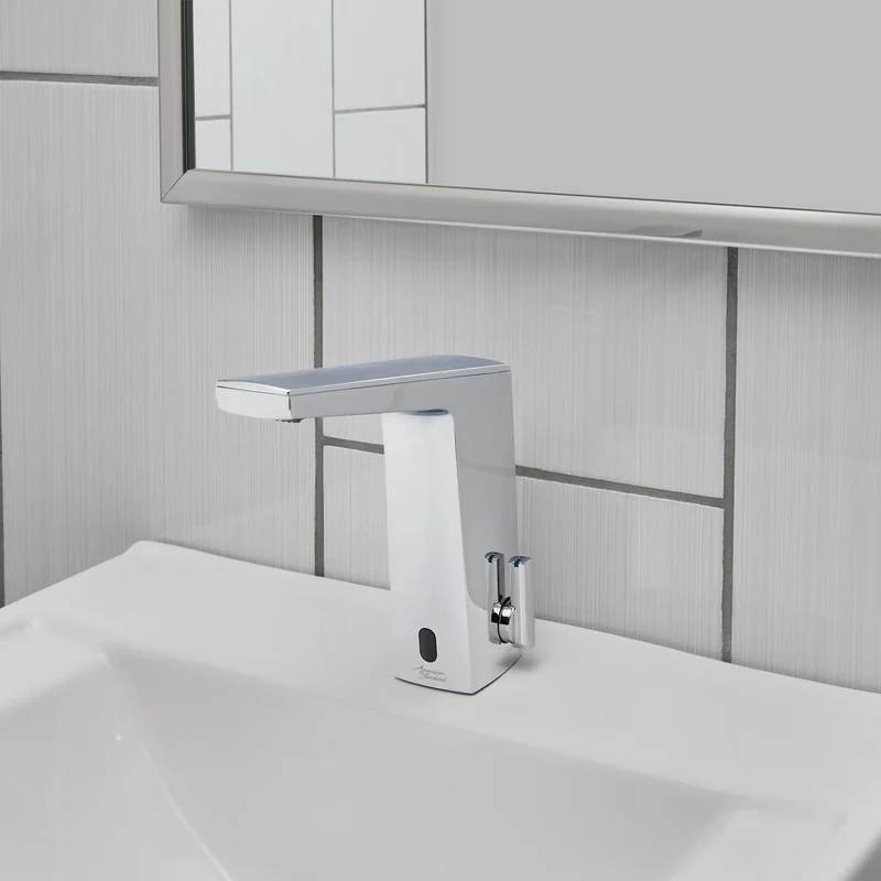 Paradigm® Selectronic® - robinet sans contact, alimentation à pile avec butée de sécurité SmarTherm + ADM, 0,5 gpm/1,9 L/min