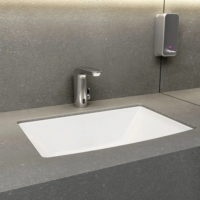 NextGen Selectronic® - robinet sans contact, alimentation à pile avec butée de sécurité SmarTherm + ADM, 0,5 gpm/1,9 L/min