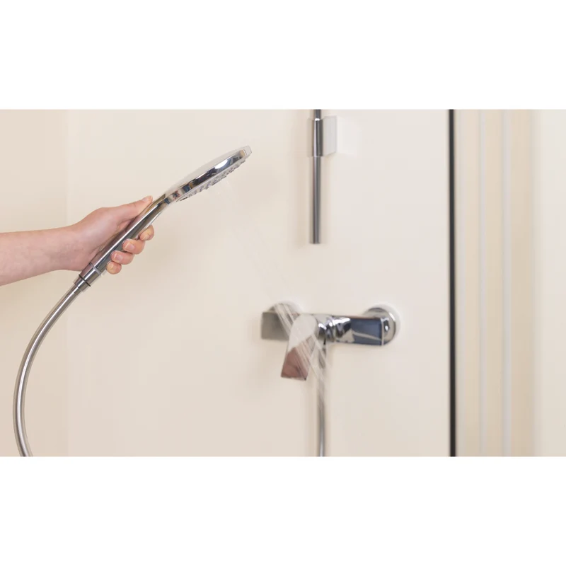 Kit colonne de douche encastrable thermostatique chromée