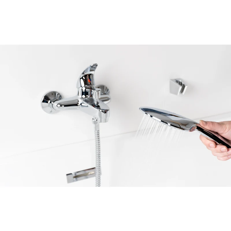 Kit colonne de douche encastrable thermostatique chromée