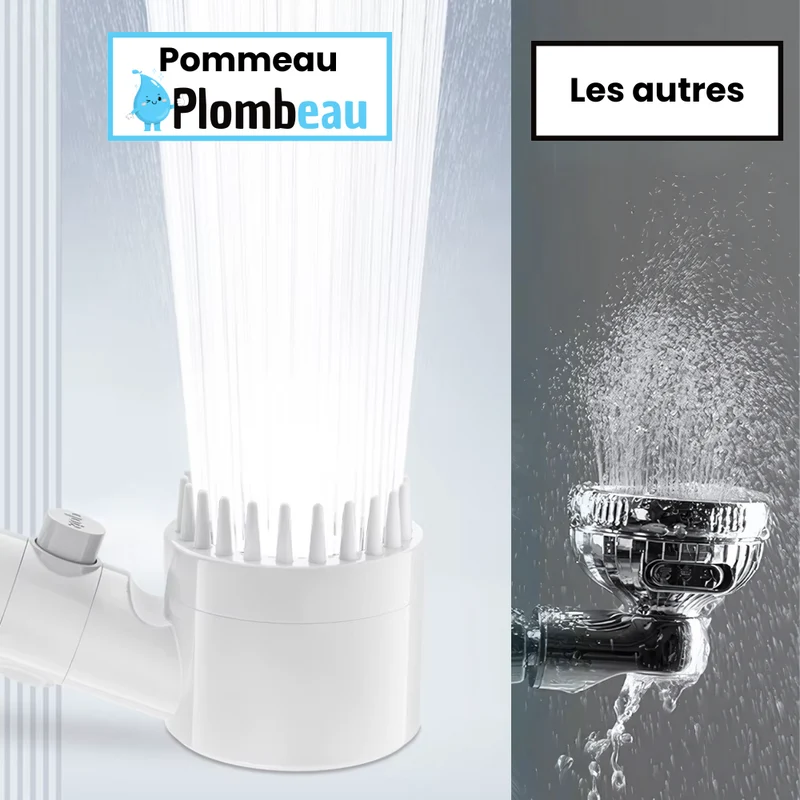 Pommeau de Douche Blanc