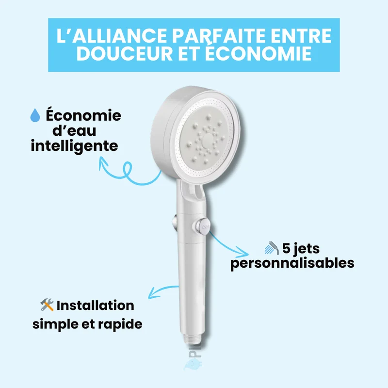 Pommeau de Douche Ecologique