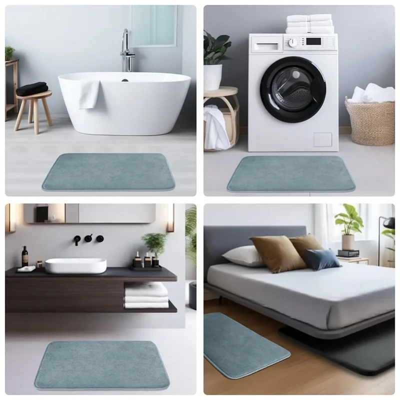 Tapis pour Salle de Bain Ultra Absorbant