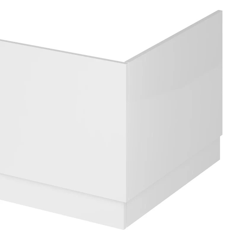 800mm Bath End Panel - Gloss White