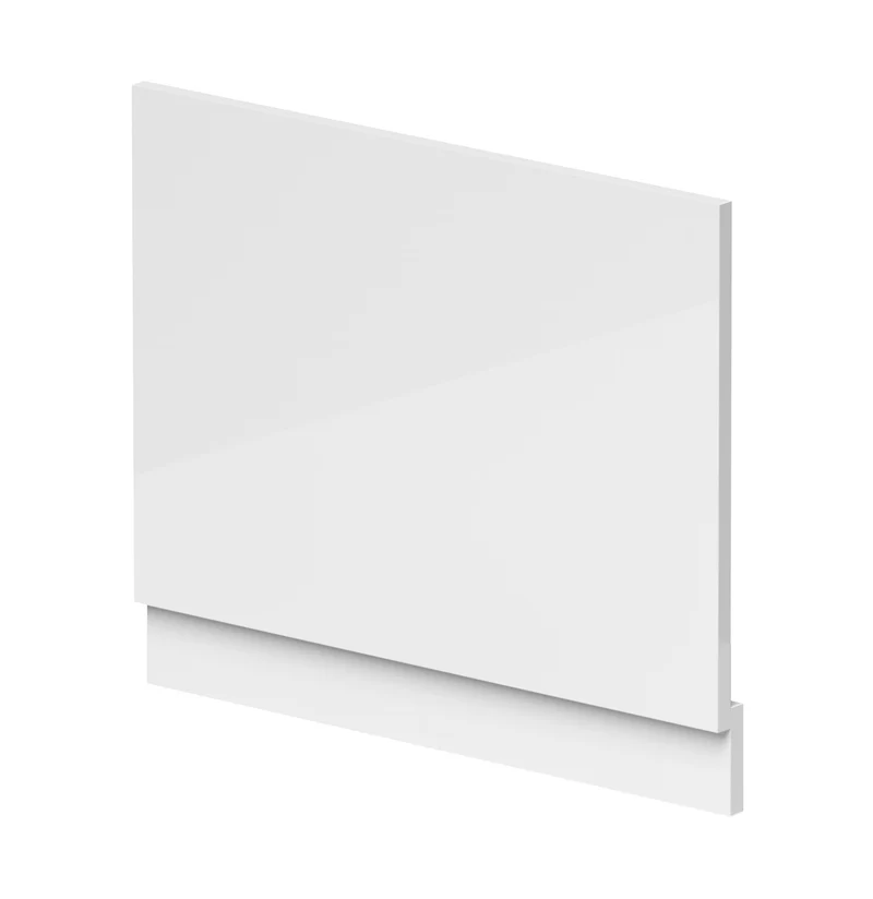 750mm Bath End Panel - Gloss White