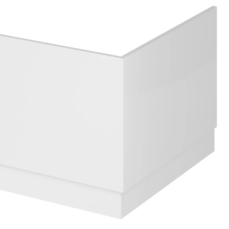 750mm Bath End Panel - Gloss White