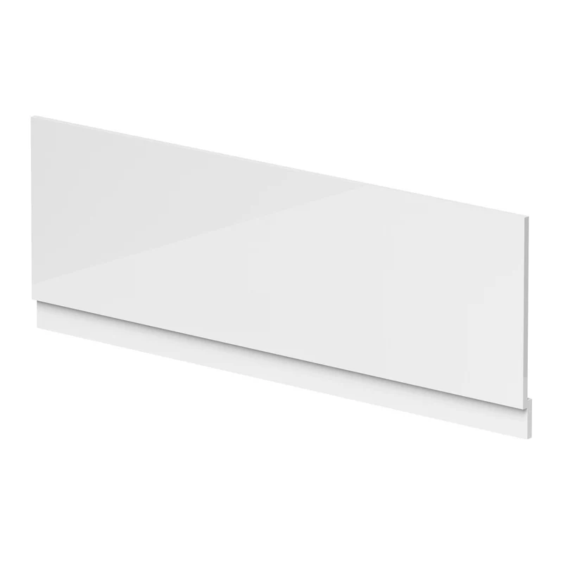 1600mm Bath Front Panel - Gloss White