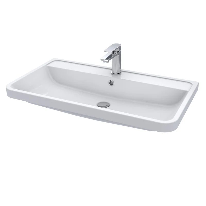 Hudson Reed Solar Wall Hung 800mm Vanity Unit With 2 Drawers & Basin