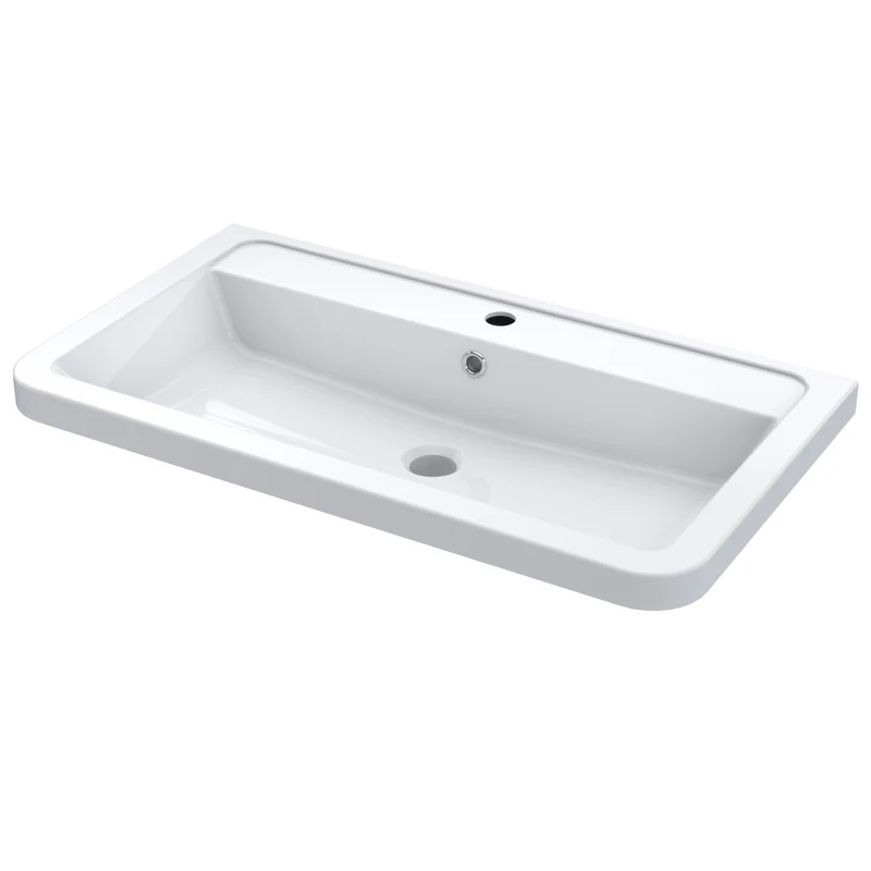 Hudson Reed Solar Floor Standing 800mm Vanity Unit With 2 Drawers & Basin
