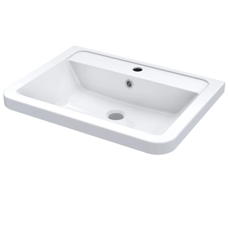 Hudson Reed Solar Floor Standing 600mm Vanity Unit With 2 Drawers & Basin