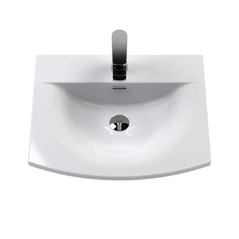 Hudson Reed Juno Wall Hung 500mm Vanity Unit With 2 Doors & Ceramic Basin