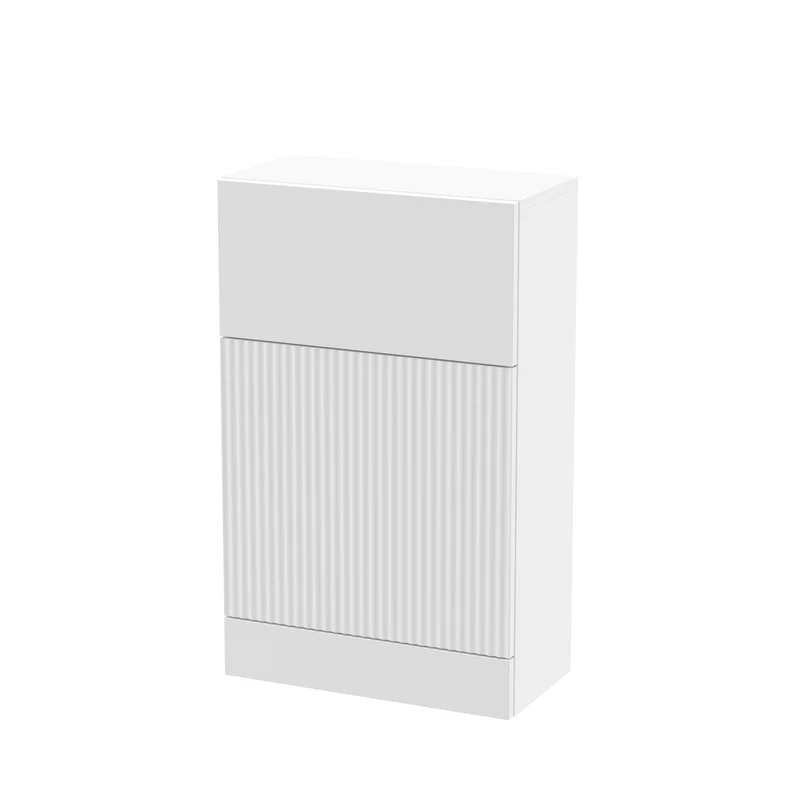 Hudson Reed Fluted 500 x 253mm WC Unit - Satin White