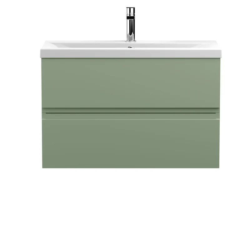 Hudson Reed Urban Wall Hung 800mm Vanity Unit With 2 Drawers
