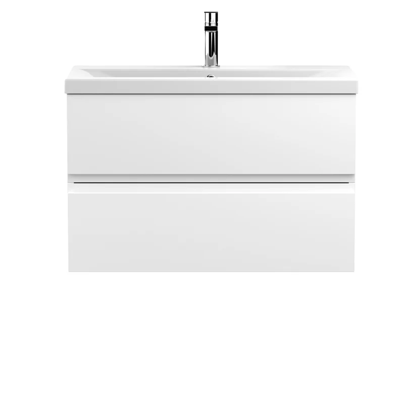 Hudson Reed Urban Wall Hung 800mm Vanity Unit With 2 Drawers