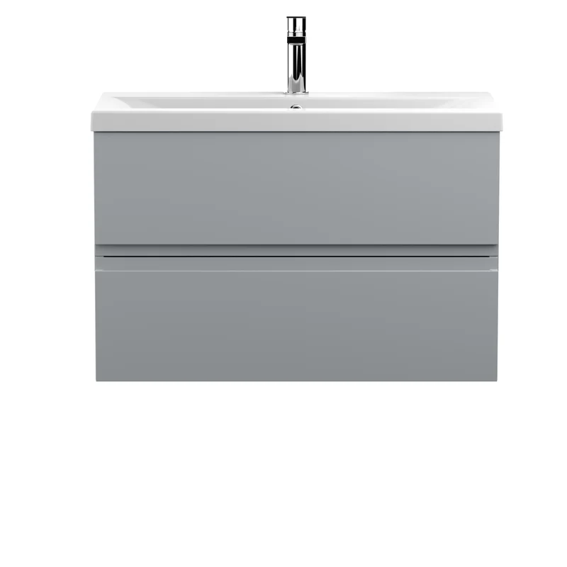 Hudson Reed Urban Wall Hung 800mm Vanity Unit With 2 Drawers