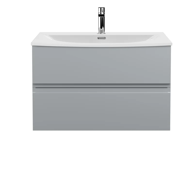 Hudson Reed Urban Wall Hung 800mm Vanity Unit With 2 Drawers