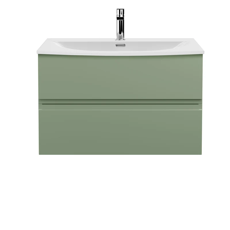 Hudson Reed Urban Wall Hung 800mm Vanity Unit With 2 Drawers