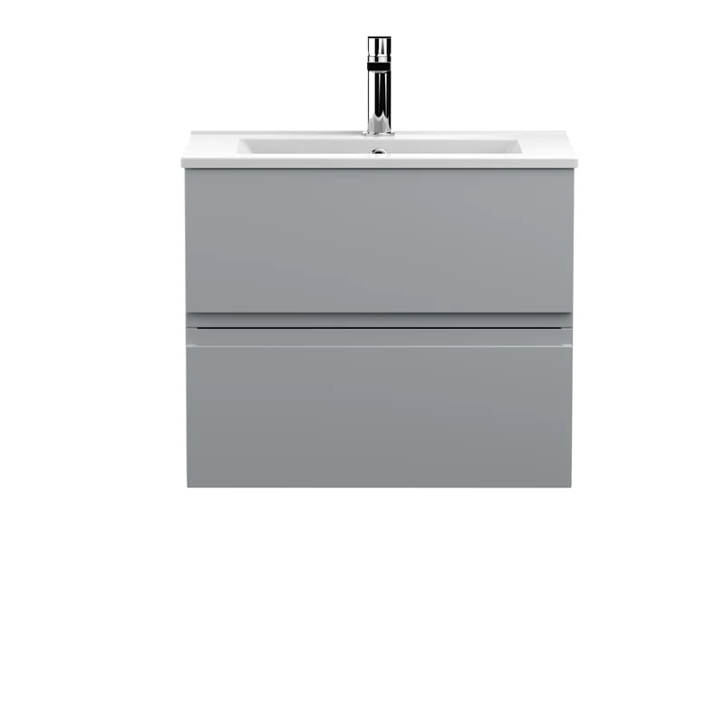 Hudson Reed Urban Wall Hung 600mm Vanity Unit With 2 Drawers