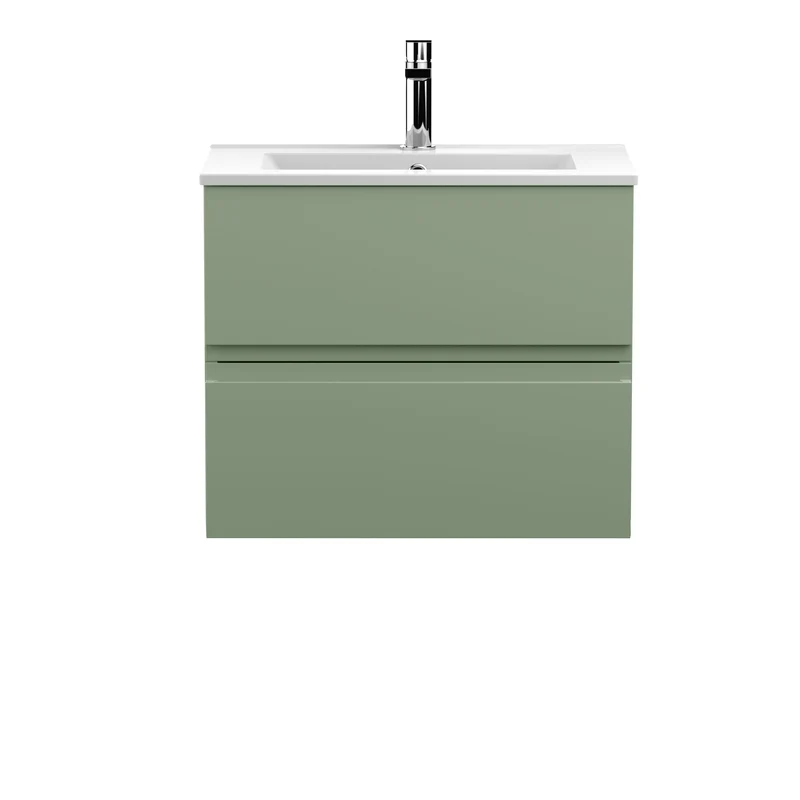 Hudson Reed Urban Wall Hung 600mm Vanity Unit With 2 Drawers