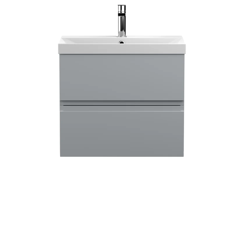 Hudson Reed Urban Wall Hung 600mm Vanity Unit With 2 Drawers