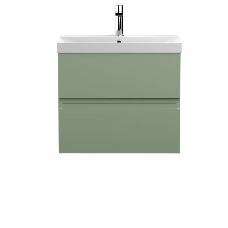 Hudson Reed Urban Wall Hung 600mm Vanity Unit With 2 Drawers