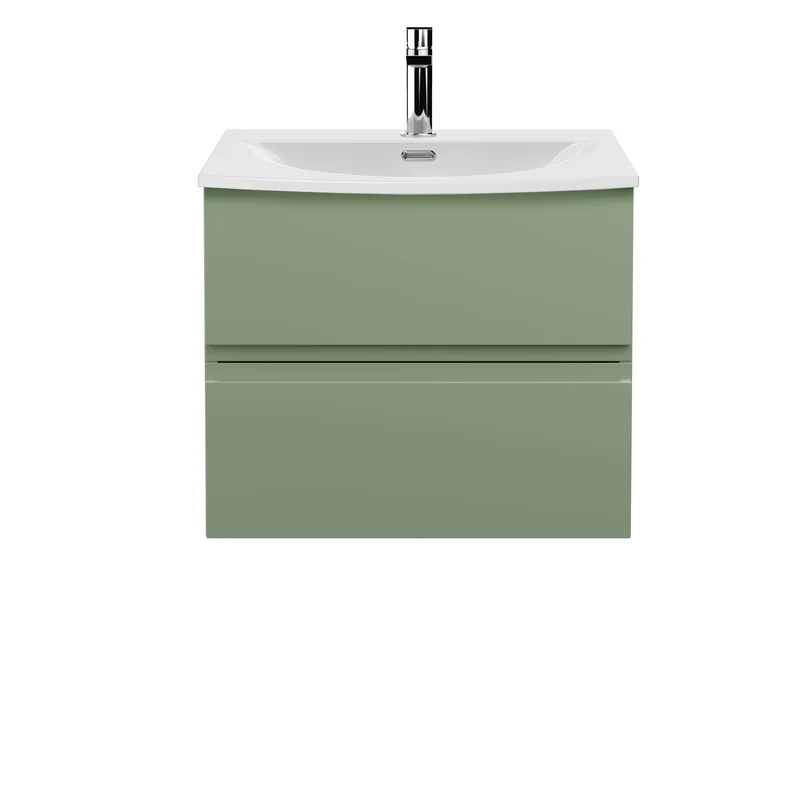 Hudson Reed Urban Wall Hung 600mm Vanity Unit With 2 Drawers