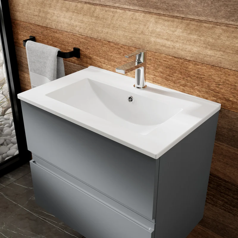 Hudson Reed Urban Wall Hung 600mm Vanity Unit With 2 Drawers