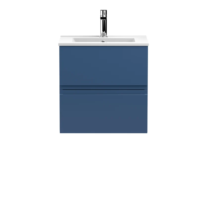 Hudson Reed Urban Wall Hung 500mm Vanity Unit With 2 Drawers