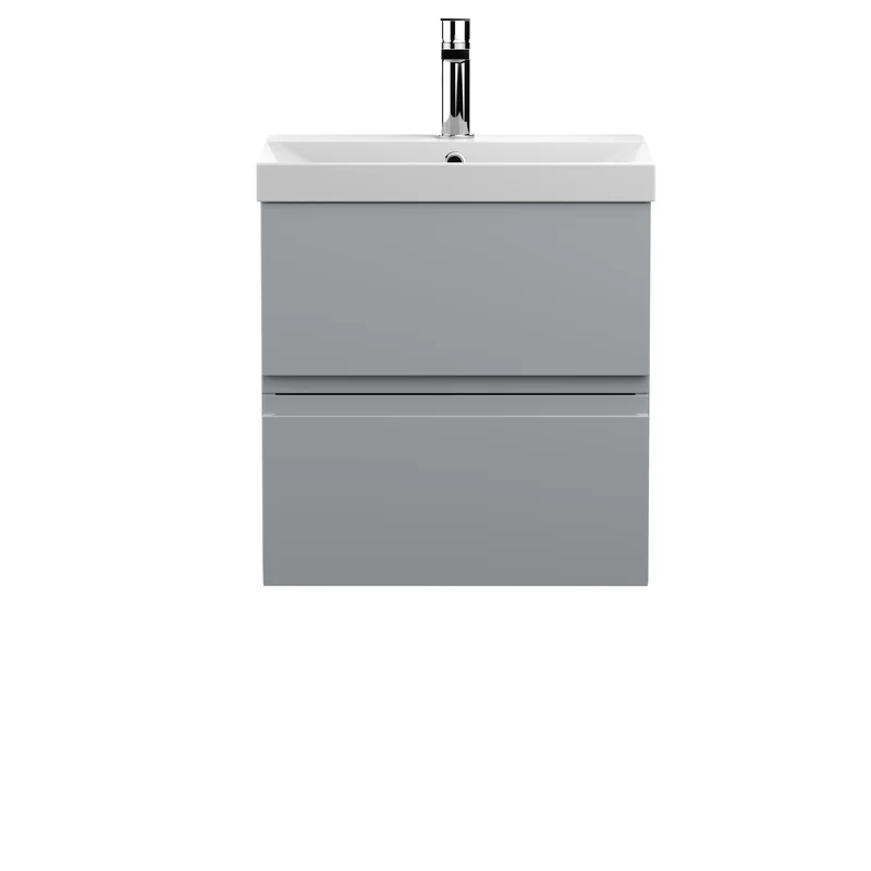 Hudson Reed Urban Wall Hung 500mm Vanity Unit With 2 Drawers