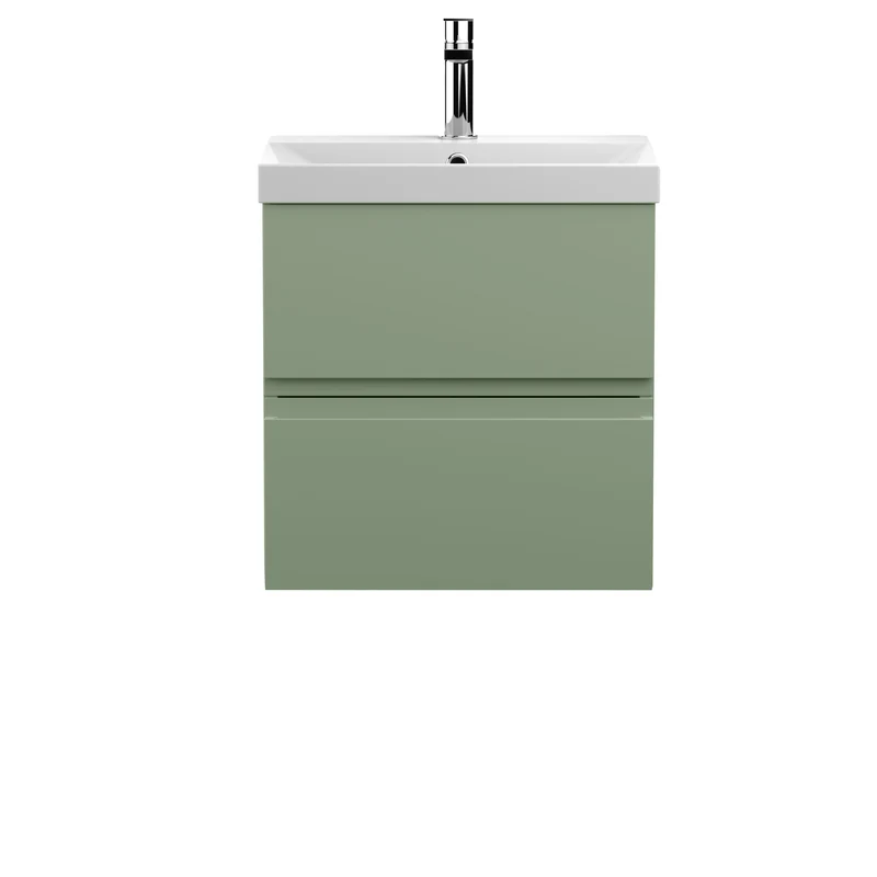 Hudson Reed Urban Wall Hung 500mm Vanity Unit With 2 Drawers