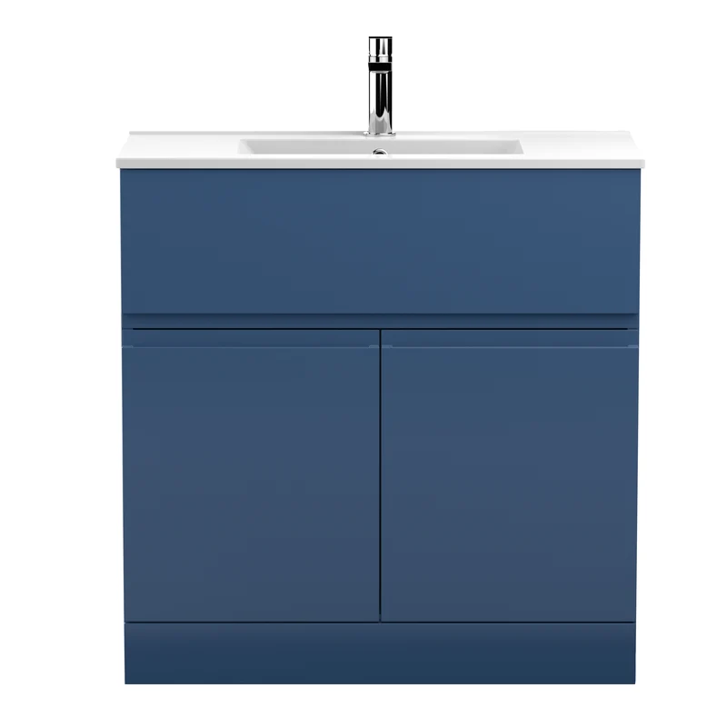 Hudson Reed Urban Floor Standing 800mm Vanity Unit With 2 Doors & 1 Drawer