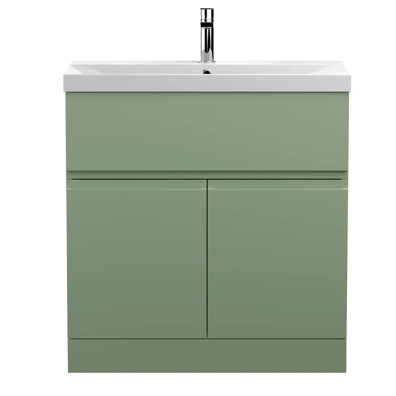 Hudson Reed Urban Floor Standing 800mm Vanity Unit With 2 Doors & 1 Drawer