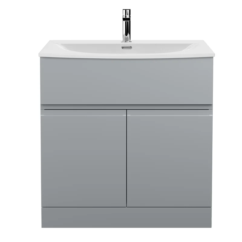 Hudson Reed Urban Floor Standing 800mm Vanity Unit With 2 Doors & 1 Drawer