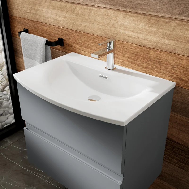 Hudson Reed Urban Floor Standing 800mm Vanity Unit With 2 Doors & 1 Drawer