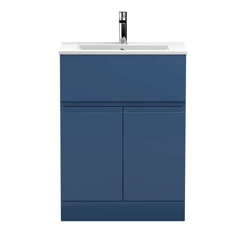 Hudson Reed Urban Floor Standing 600mm Vanity Unit With 2 Doors & 1 Drawer