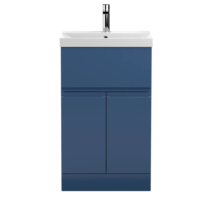 Hudson Reed Urban Floor Standing 500mm Vanity Unit With 2 Doors & 1 Drawer